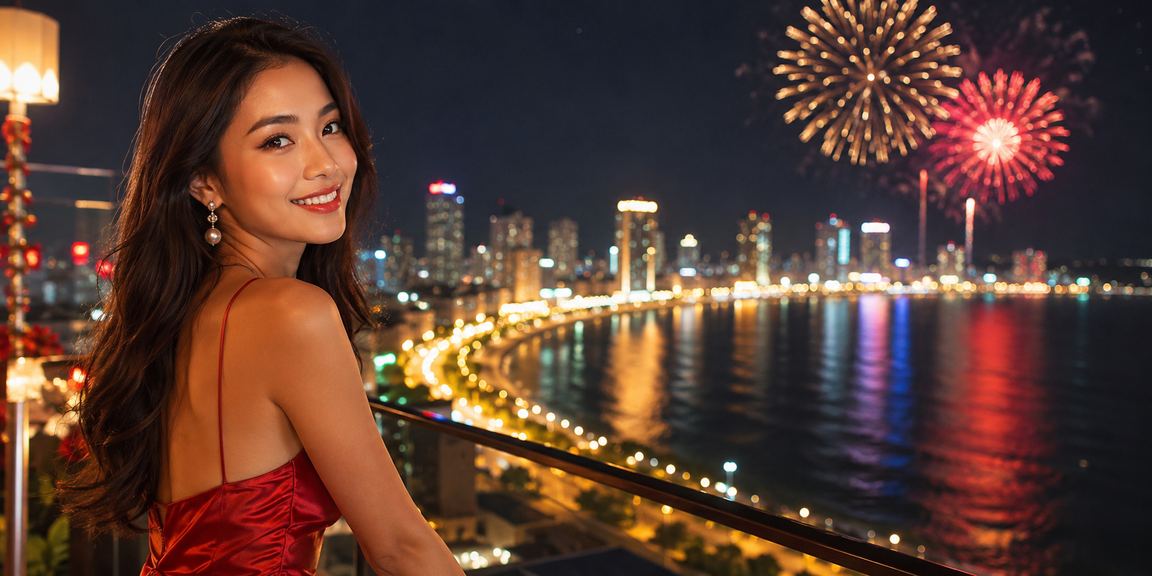 Không gian giải trí casino hiện đại tại Việt Nam với ánh đèn lung linh về đêm